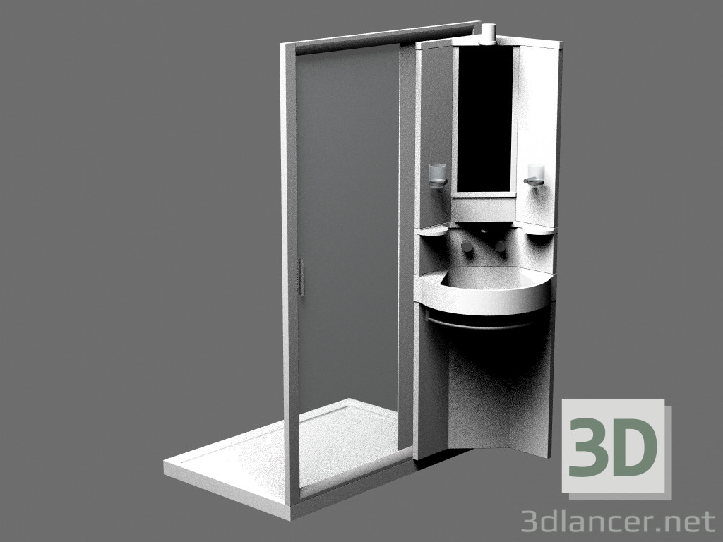 Modelo 3d Coluna + RDP2 120 - preview