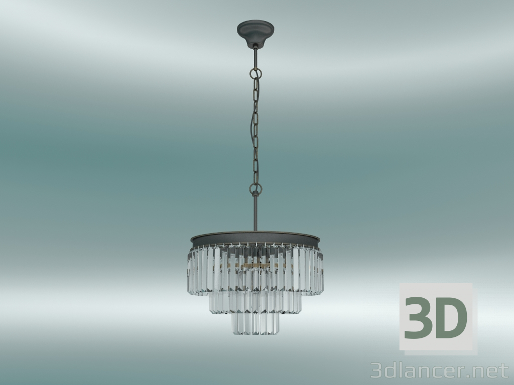 modèle 3D Lustre Gatsby (5966-3 + 1) - preview