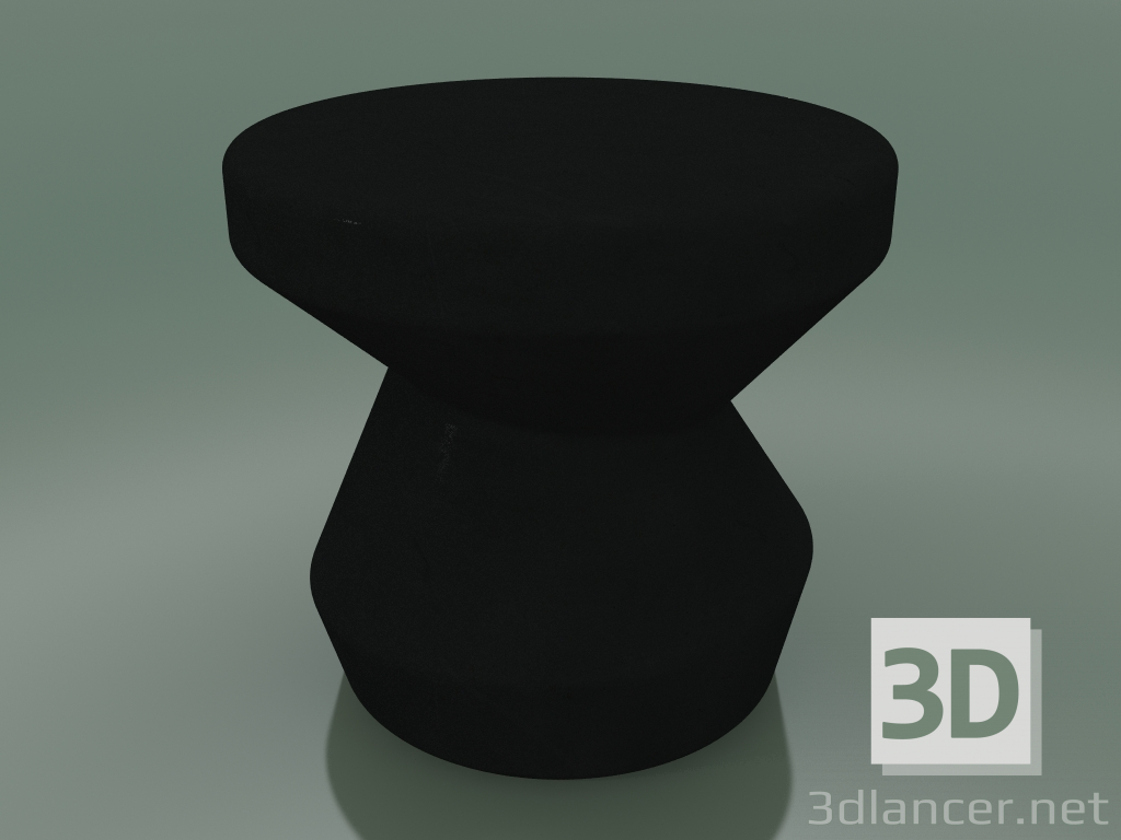 3d model Side table, InOut stool (47, Anthracite Gray Ceramic) - preview