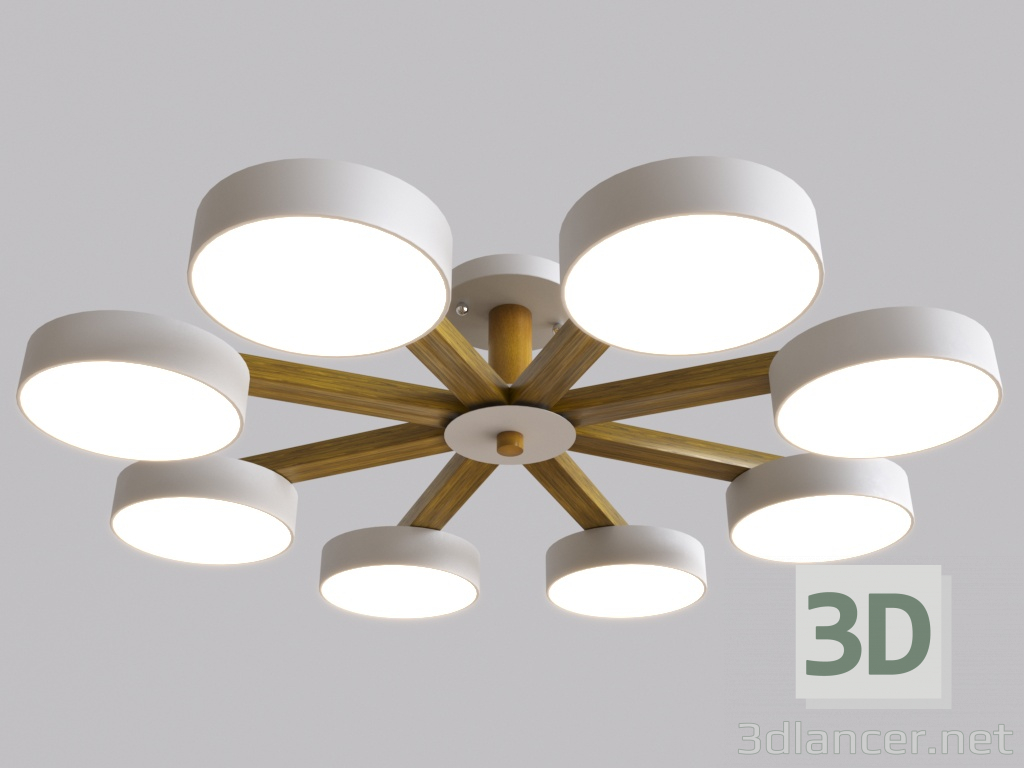 3d model Vigueta Blanca 40.9622 - vista previa