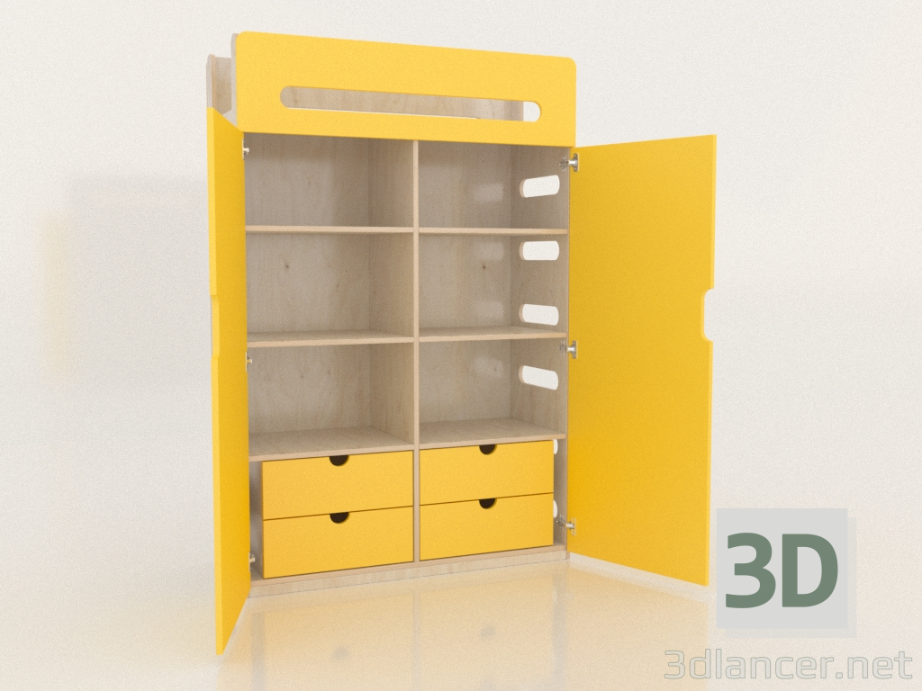 3d model Open wardrobe MOVE WF (WYMWF2) - preview