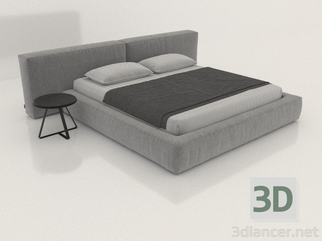 modello 3D Letto matrimoniale BOCA NAVI LETTO 2 - anteprima