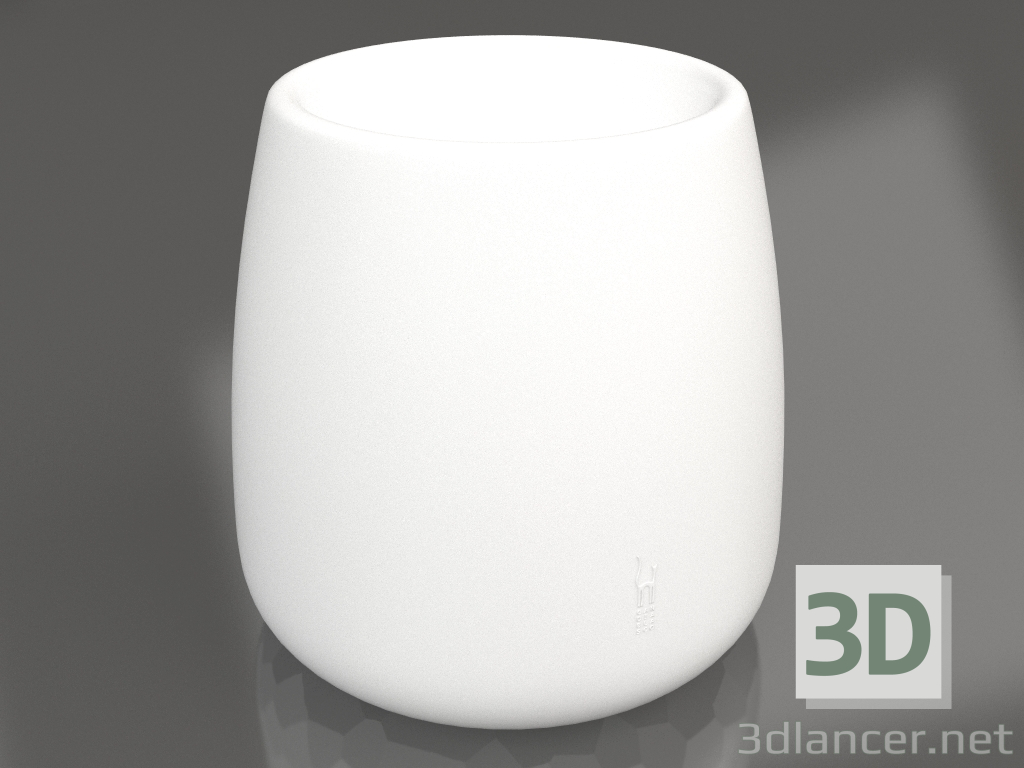 3d model Plant pot 1 (White) - preview