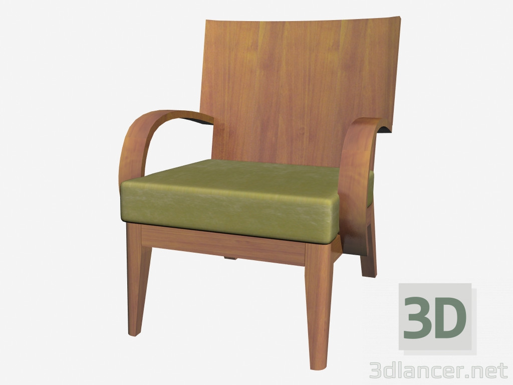 3d model Armchair GS001 - preview