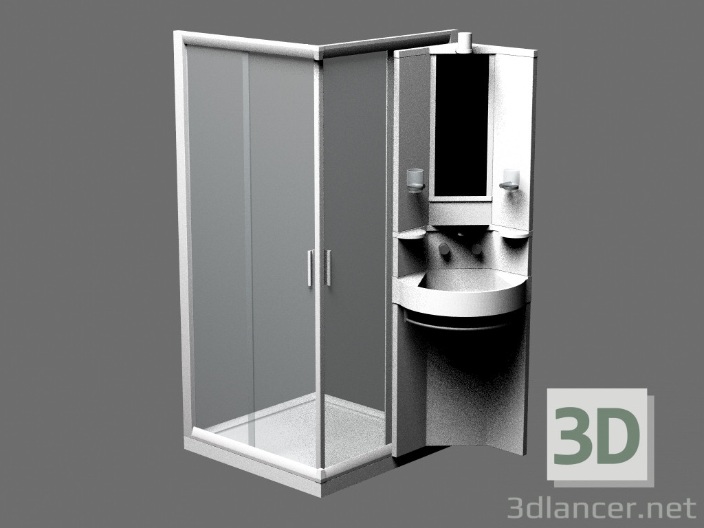 3d model Columna + 90 RKRV1 - vista previa