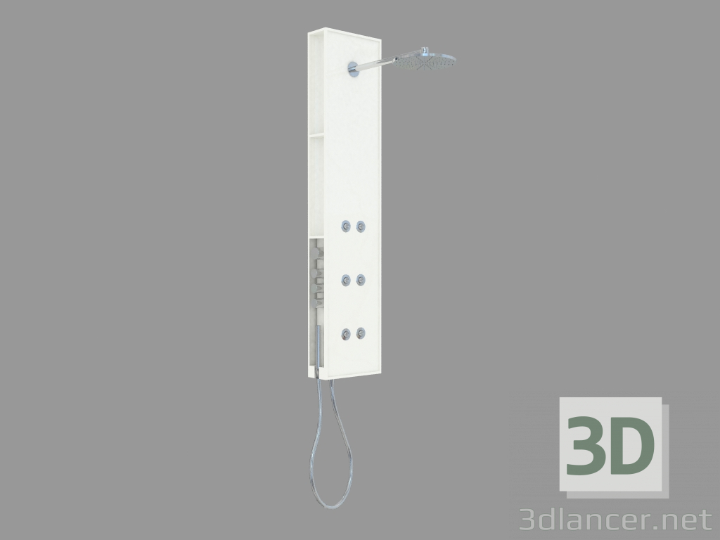 3d model Columna de ducha - vista previa