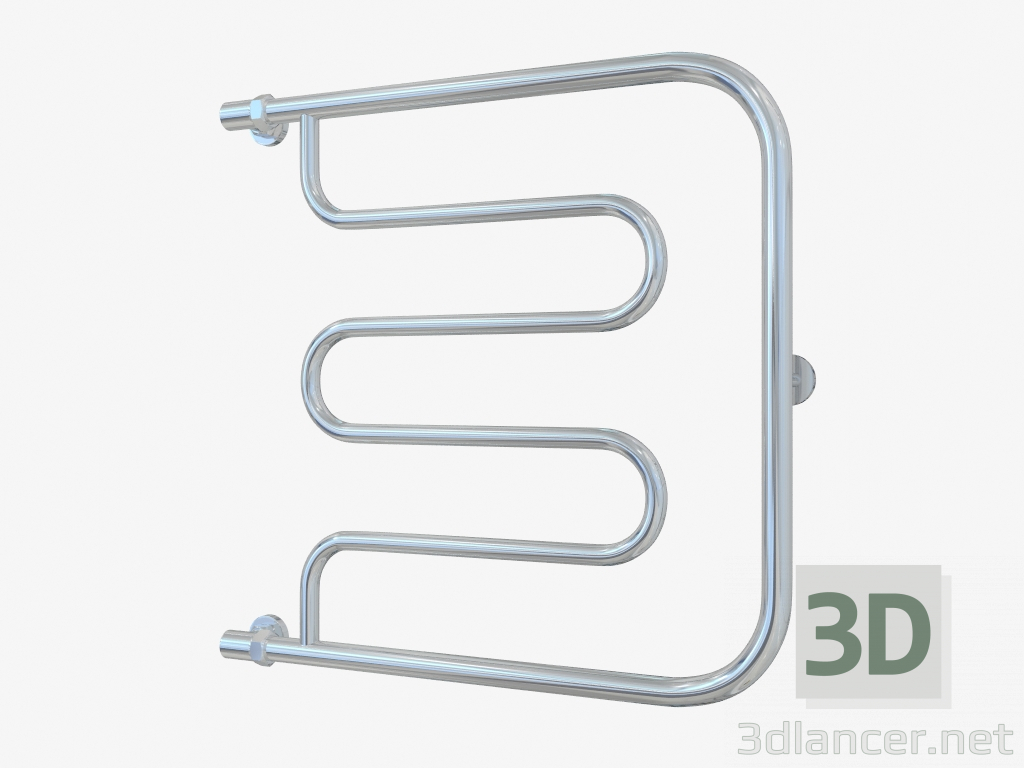 3d model Lira radiator (600x600) - preview