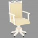 3d model Wheelchair KP 303 (white patinated, 58x56 H108) - preview