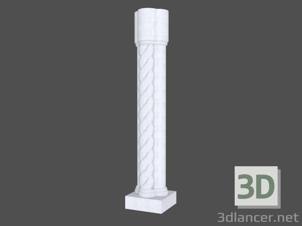 3D Modell Balustrade (BB100A) - Vorschau