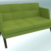 3d model Double sofa bed (21 wood) - preview