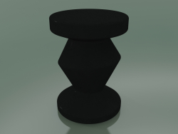 Table d'appoint, tabouret InOut (48, gris anthracite en céramique)