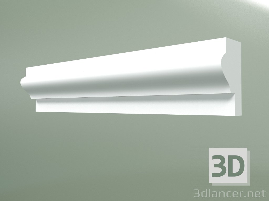 3d model Gypsum molding MT226 - preview