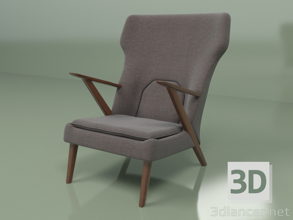 3D modeli Koltuk Küçük Ayı - önizleme