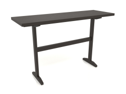 Mesa consola KT 12 (1200x400x750, madeira castanha escura)