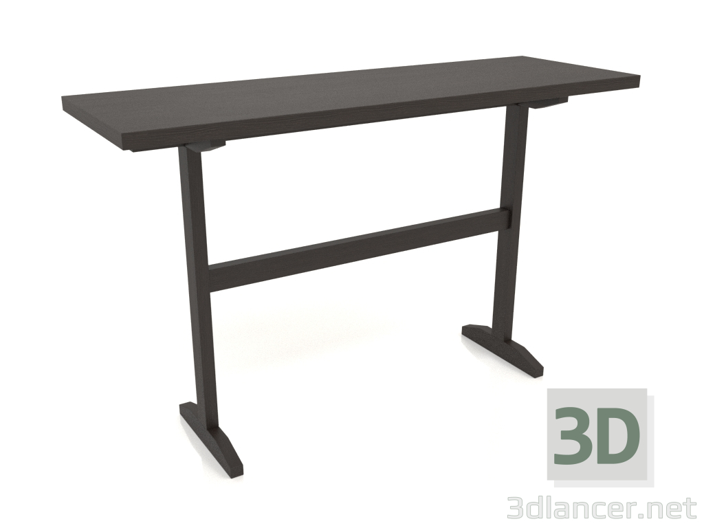 3d model Consola KT 12 (1200x400x750, madera marrón oscuro) - vista previa