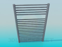 Heated towel rack