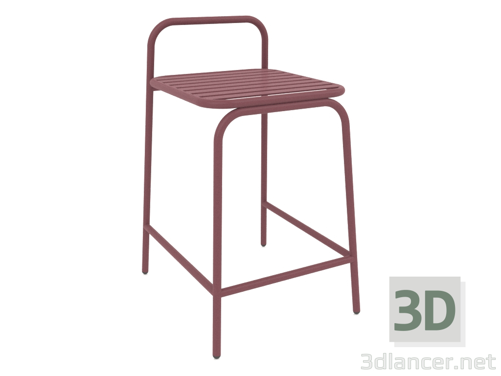 Modelo 3d Cadeira semi-bar Dvornyaga (Bordéus) - preview