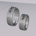 Anillos De Boda 3D modelo Compro - render