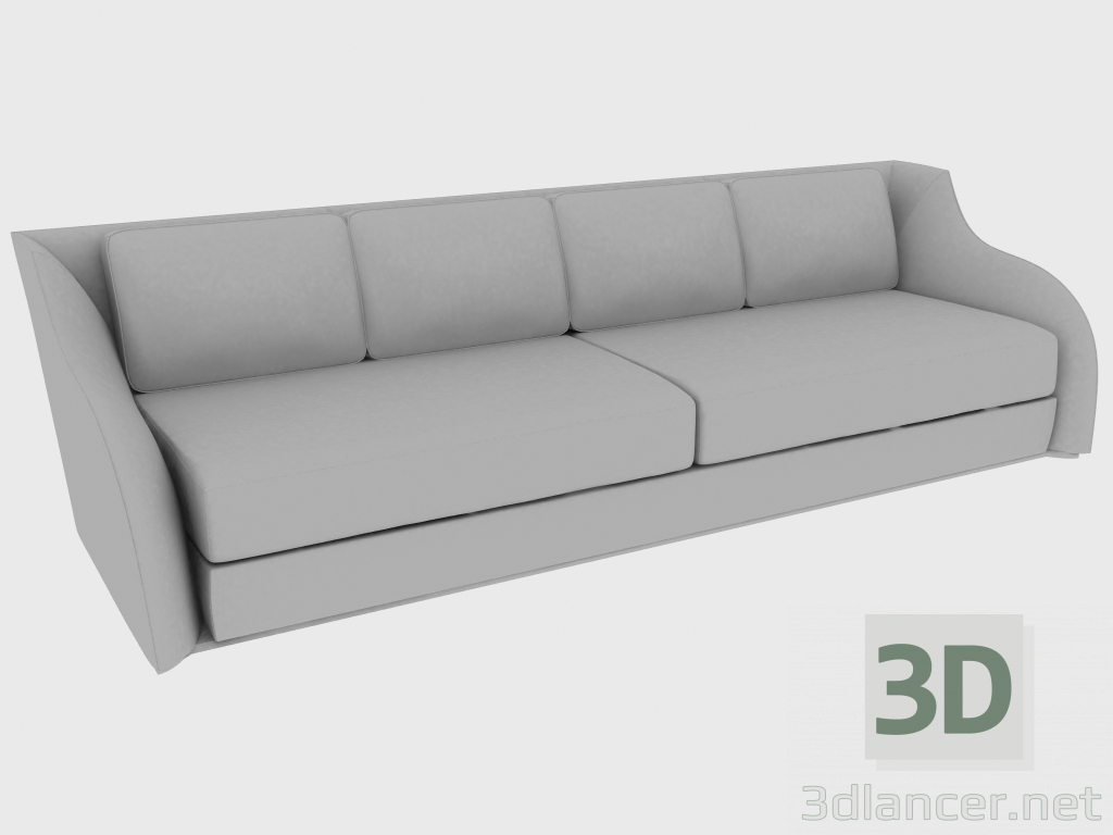 3d model Sofá REY SOFA (302x105xH83) - vista previa