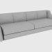 modèle 3D Canapé REY SOFA (302x105xH83) - preview