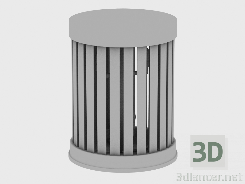 modello 3D Lampada da tavolo ELISABETH TABLE LAMP (d30xH40) - anteprima