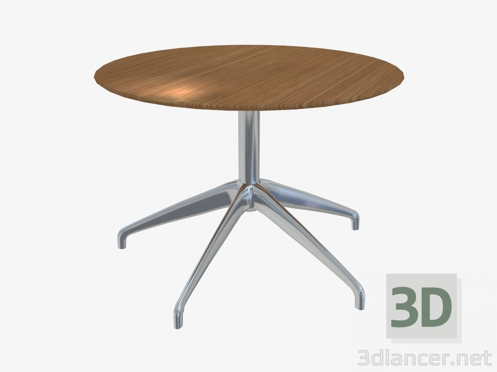 3d модель Стол кофейный (oak 60x40) – превью