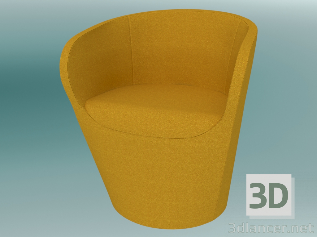 modello 3D Poltrona (20FU) - anteprima