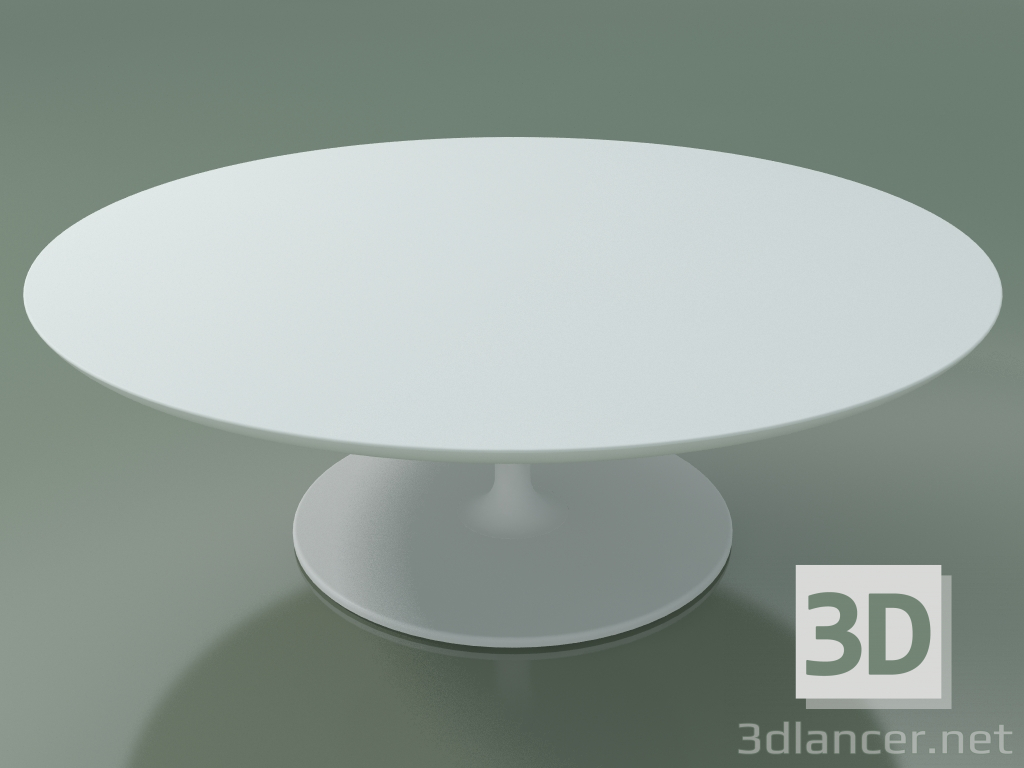 3d model Mesa de centro redonda 0722 (H 35 - D 100 cm, M02, V12) - vista previa