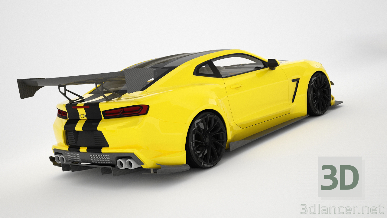 Chevrolet Camaro 3D modelo Compro - render