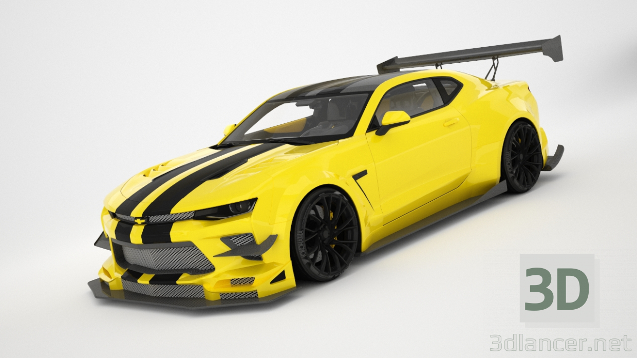 Chevrolet Camaro 3D modelo Compro - render