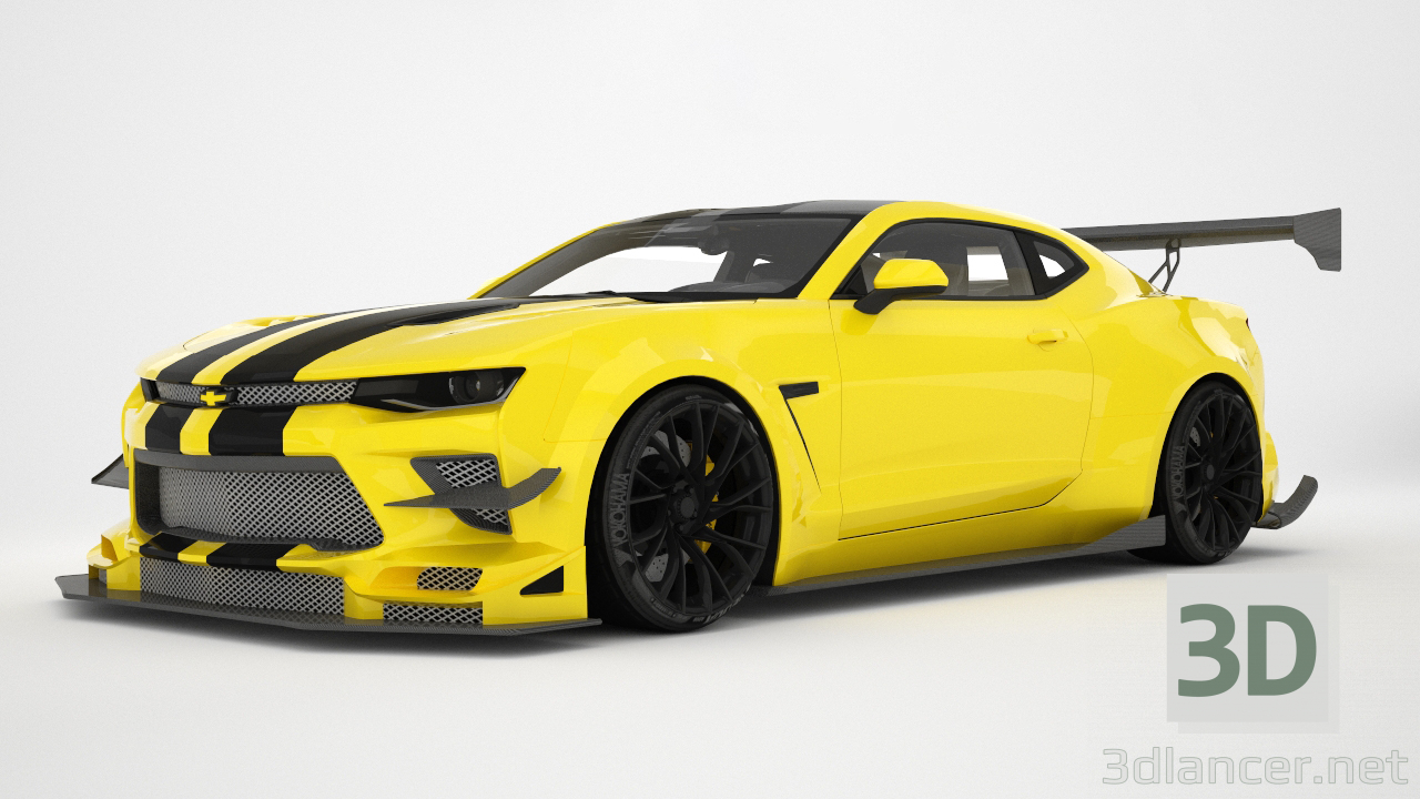 Chevrolet Camaro 3D modelo Compro - render