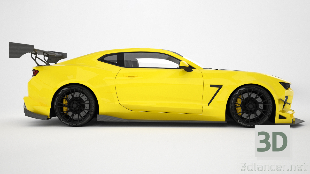 modèle 3D de Chevrolet Camaro acheter - rendu