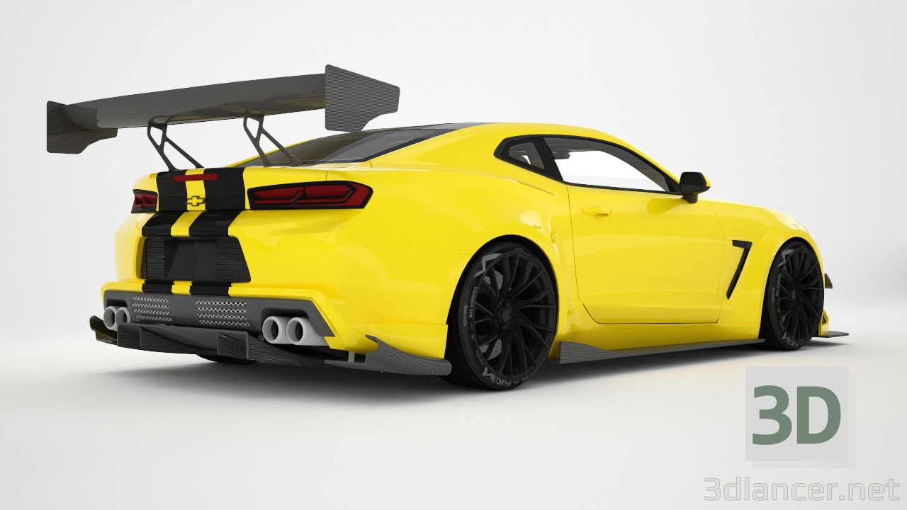 modèle 3D de Chevrolet Camaro acheter - rendu