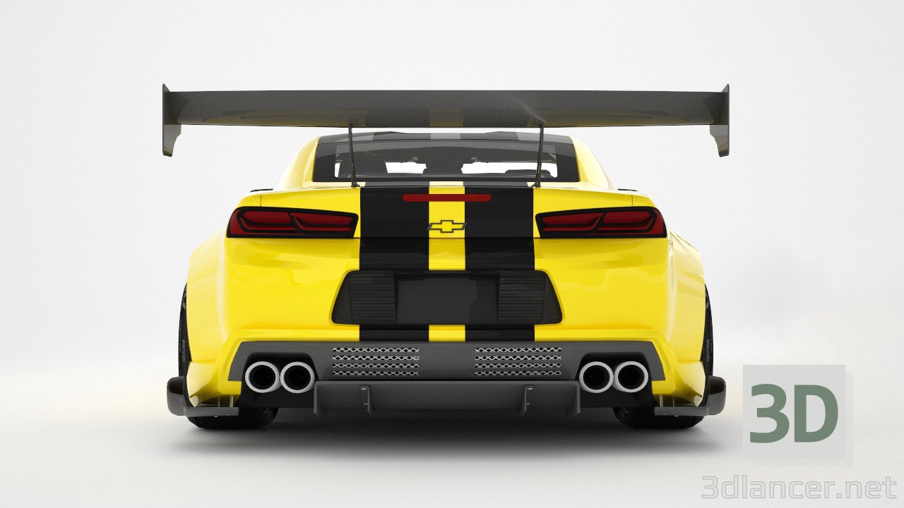 modèle 3D de Chevrolet Camaro acheter - rendu