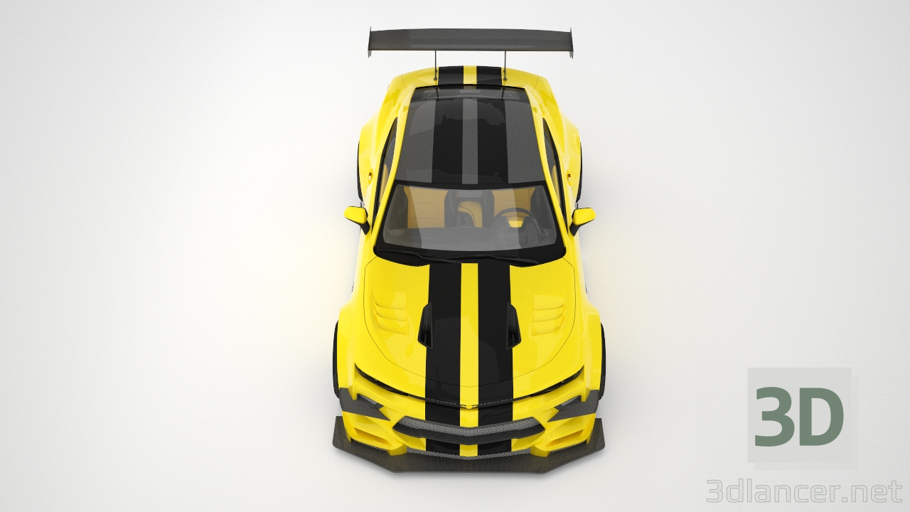 modèle 3D de Chevrolet Camaro acheter - rendu