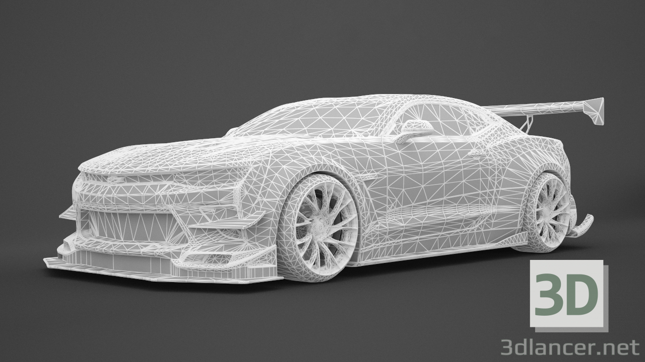 modèle 3D de Chevrolet Camaro acheter - rendu