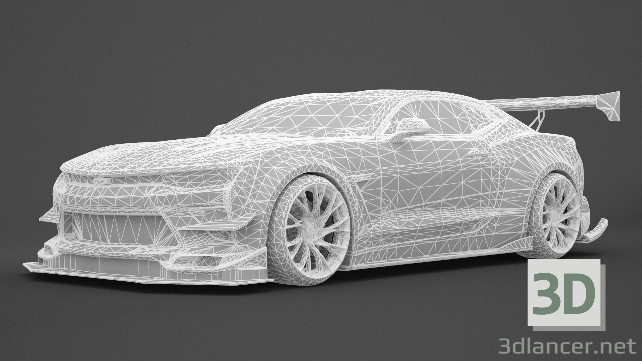 modèle 3D de Chevrolet Camaro acheter - rendu