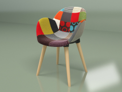 Silla patchwork (multicolor)