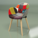 modèle 3D Chaise patchwork (multicolore) - preview