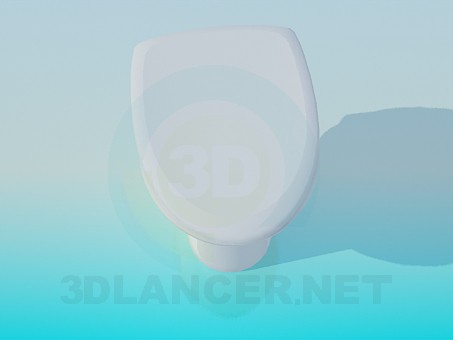 3D modeli Tuvalet - önizleme