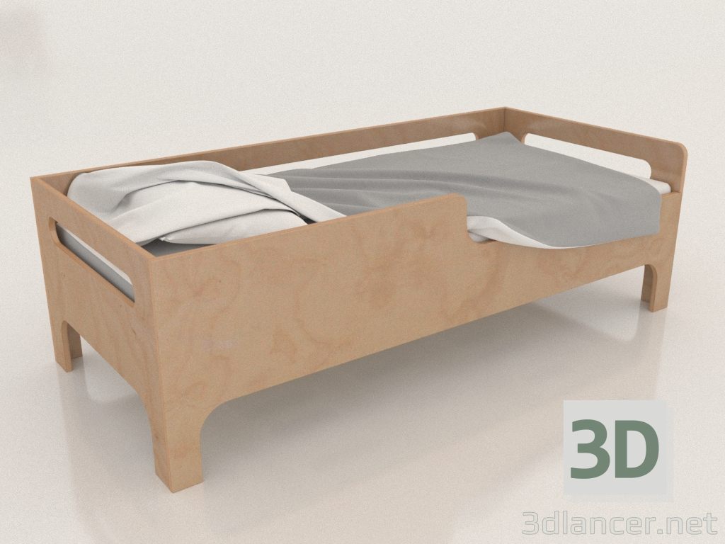 3d model Bed MODE BL (BVDBL0) - preview