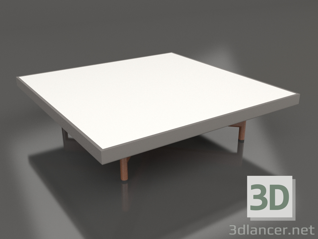 3d model Square coffee table (Quartz gray, DEKTON Zenith) - preview