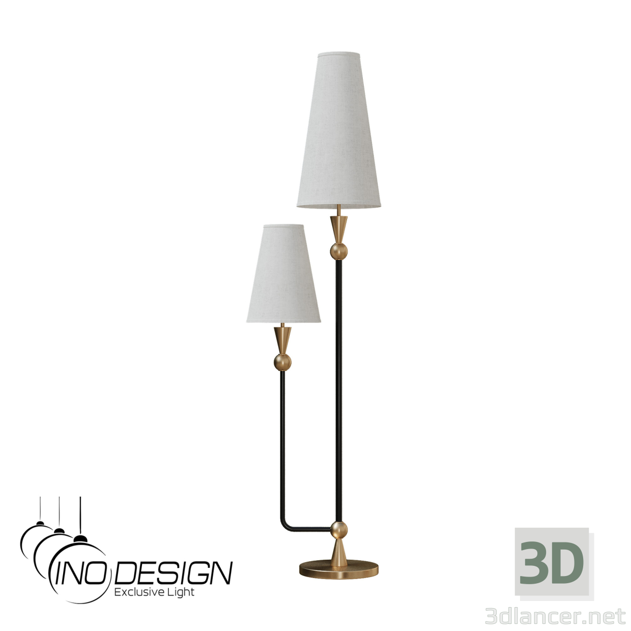 modèle 3D Inodesign Caracas Duo 41.477 - preview