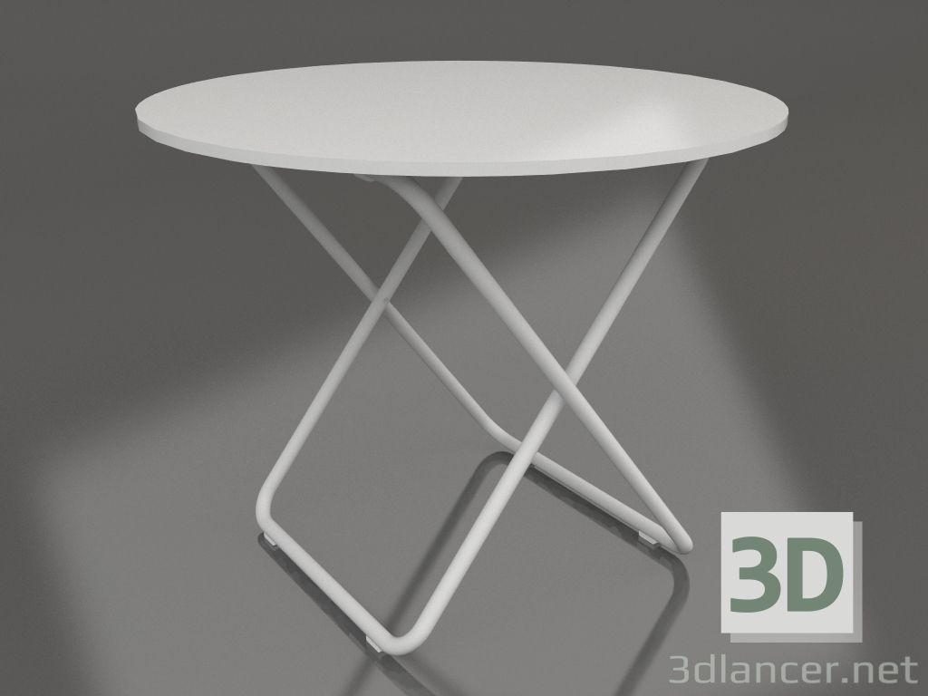 3d model Mesa de comedor (gris) - vista previa