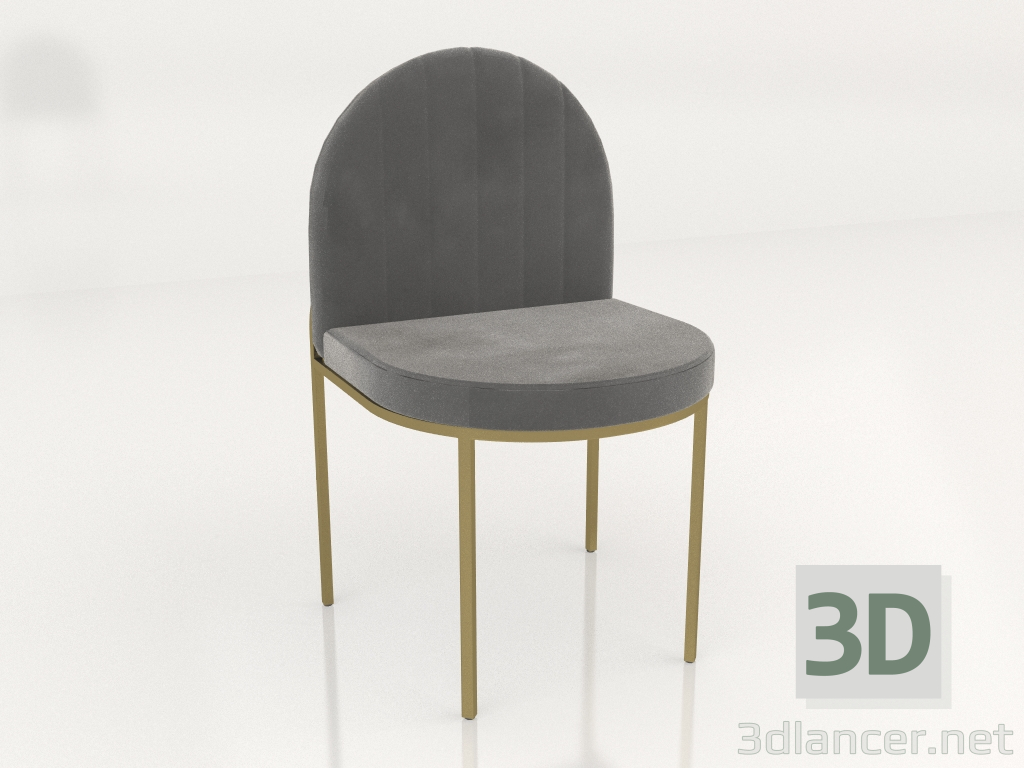 modello 3D Sedia FM31-GLGR00 - anteprima