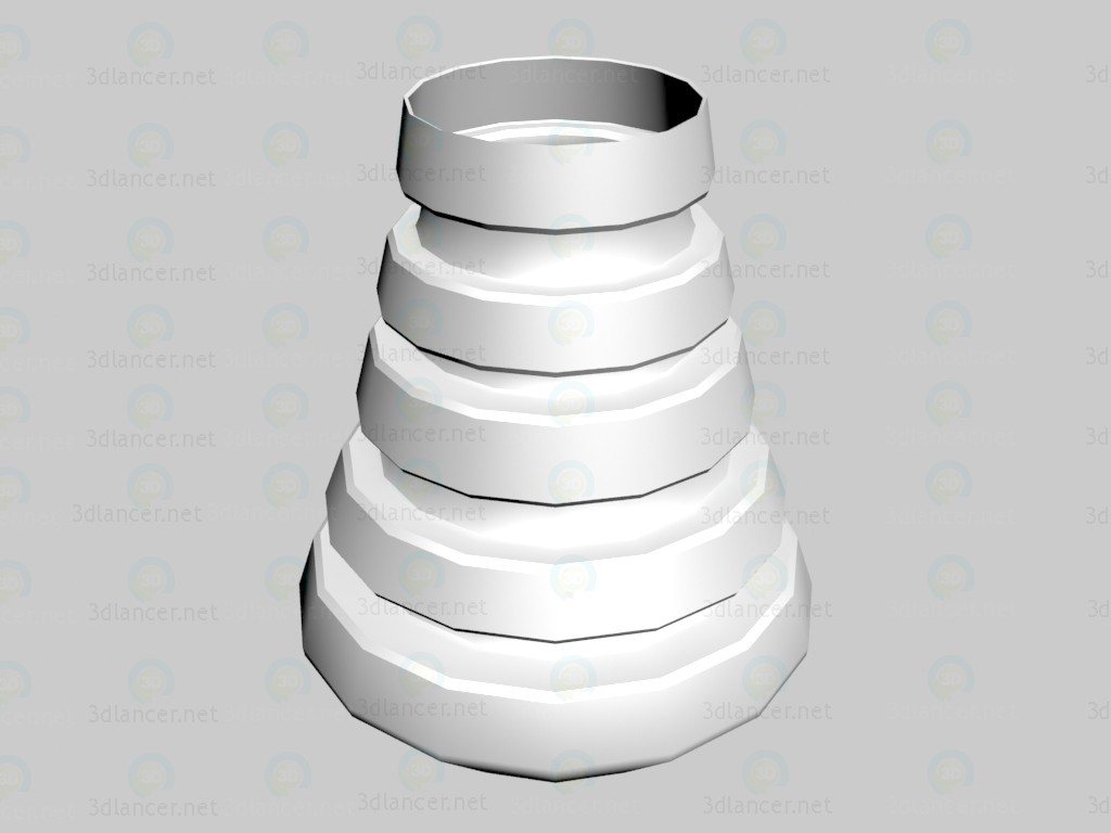 3D Modell Vase Subus - Vorschau