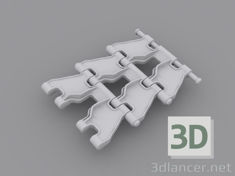 Modelo 3d faixas caminhão trator - preview