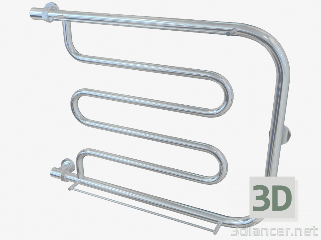 modello 3D Radiatore Lira (ripiani 500x650 +2) - anteprima