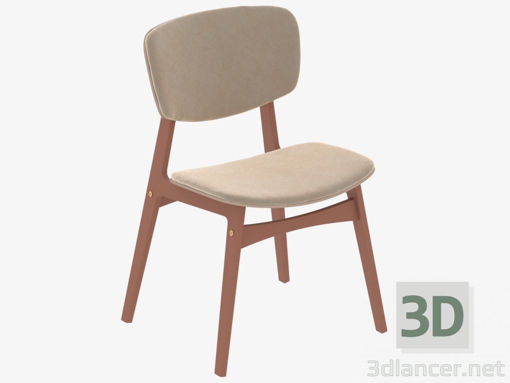 Modelo 3d Cadeira estofada SID (IDA009161002) - preview