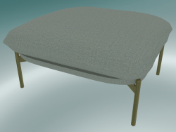 Pouffe Cloud (LN4, 78x74 H 40cm, Bronzed legs, Sunniva 2 717)